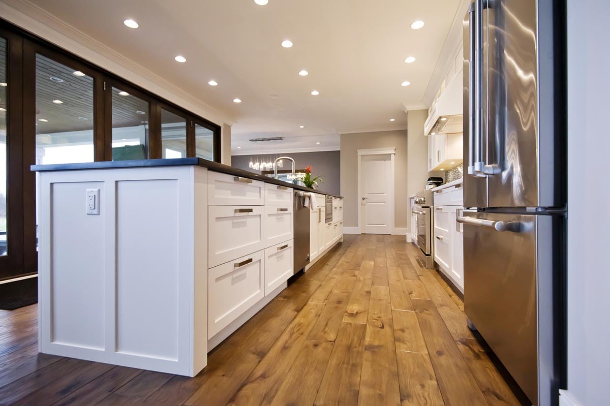 kitchen hardwood floors